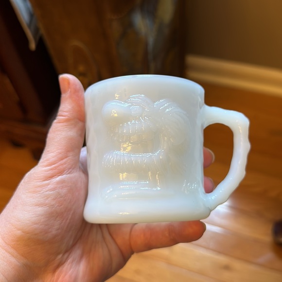 Bc Comics Fire King Grog Milk Glass coffee mug set - Picture 2 of 9